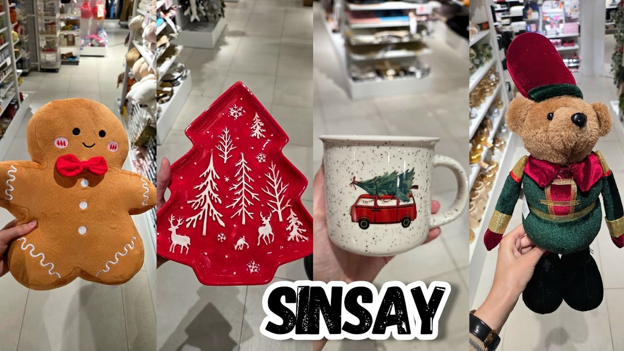 SINSAY ☃️🎄 Produkty na Święta  nie tylko ❗️