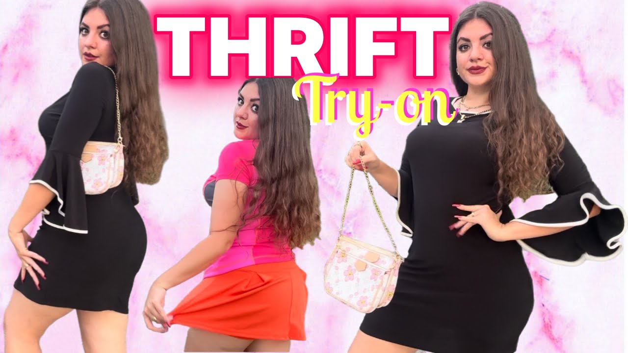 THRIFT TRY ON HAUL ✨ Styling Thrifted Outfits 💘Summer Thrift Lookbook - Y2K, Skorts, Aesthetics💃🏻