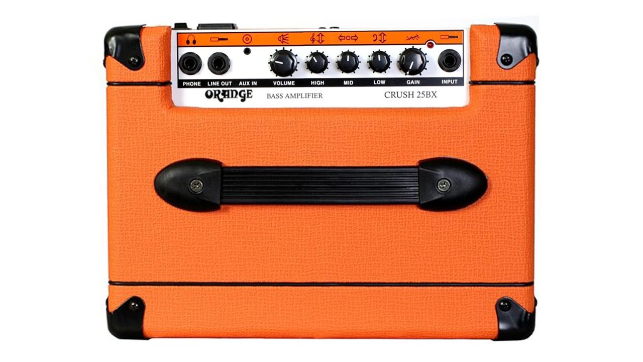 Orange Crush 25BX bass amp [and how it sounds like]