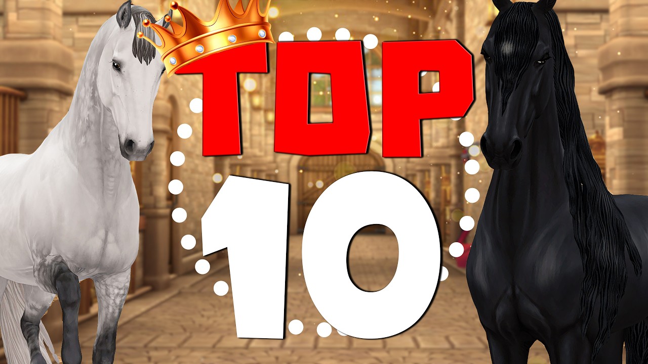 ТОП 10 ВЫЕЗДКОВЫХ лошадей в Star Stable