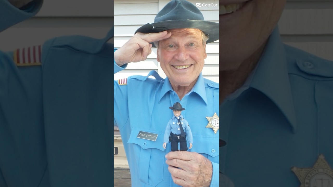 Sonny Shroyer (Enos) #dukesofhazzard #vintage #show #police #cards #plymouth #dodge #pursuit #shorts