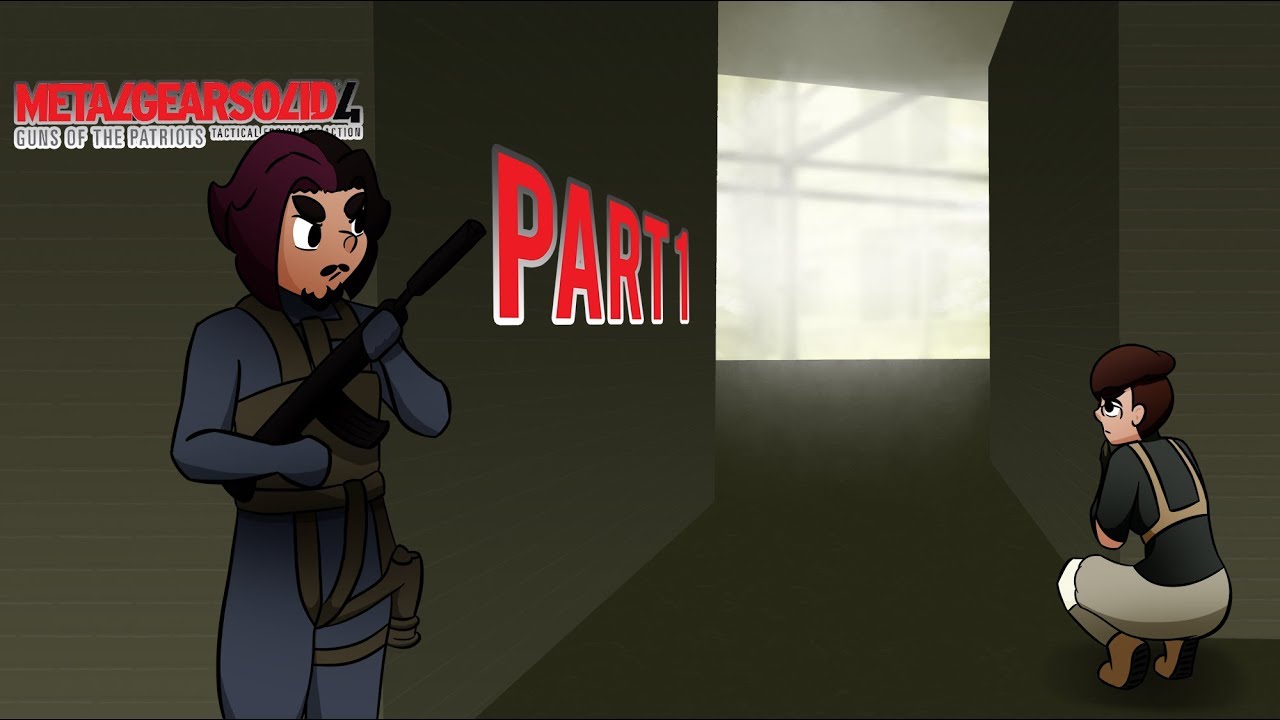GabeandJess play: Metal Gear Solid 4 Part 1