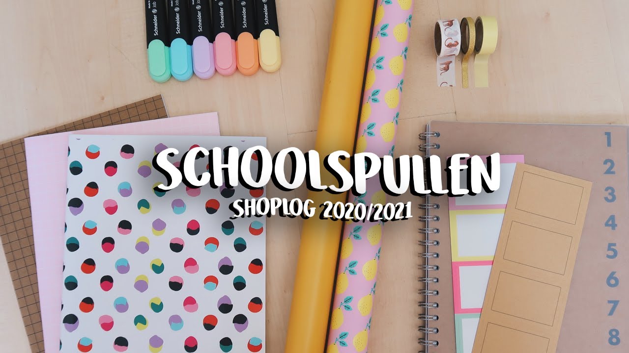 schoolspullen shoplog 2020/2021 - Back to school - LeilaChannel