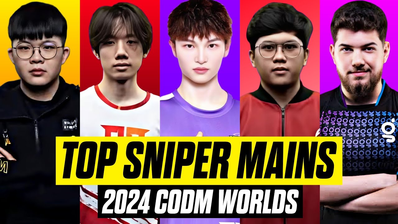 TOP 25 BEST SNIPER MAINS! (2024 CODM World Championship)