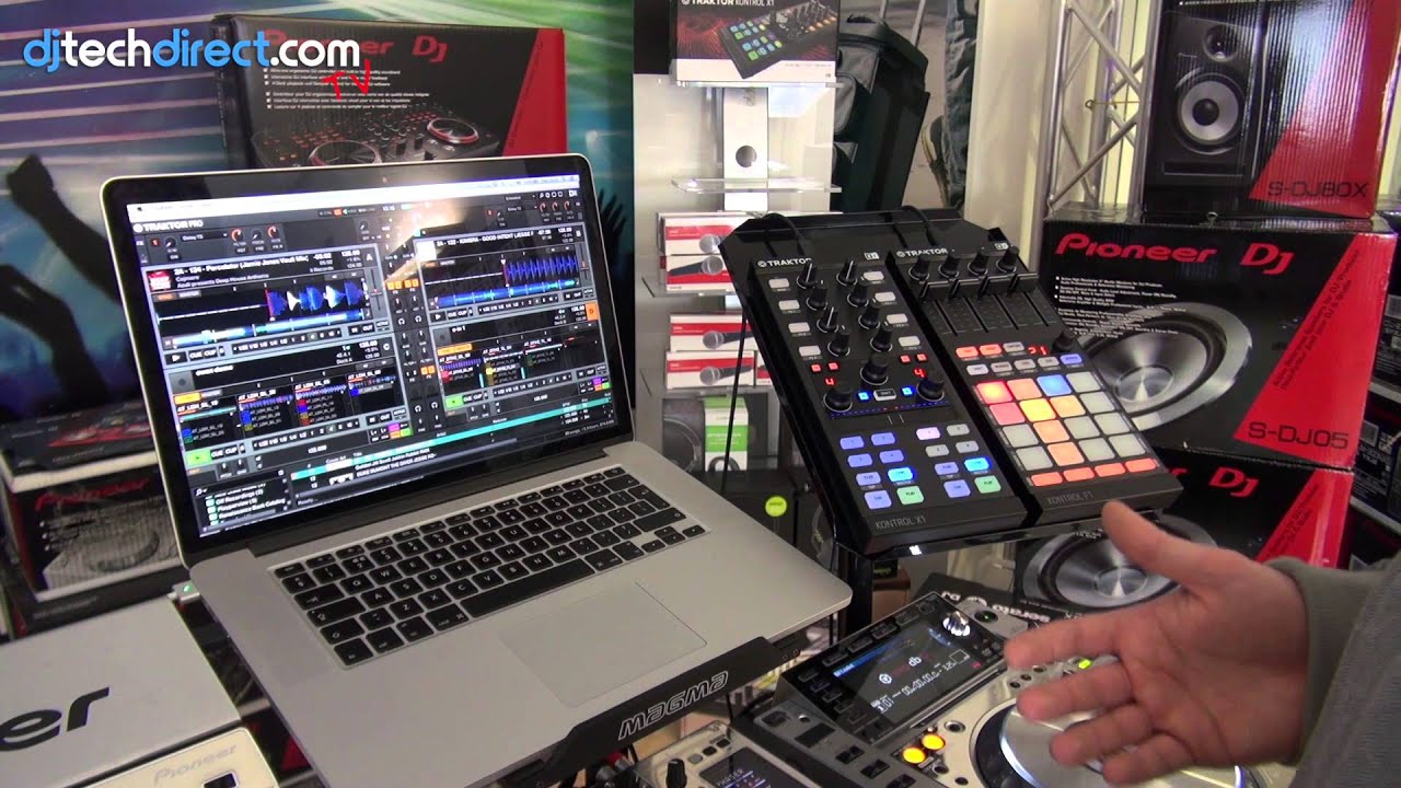 Native Instruments Traktor Kontrol X1 MK2 + F1 Demo