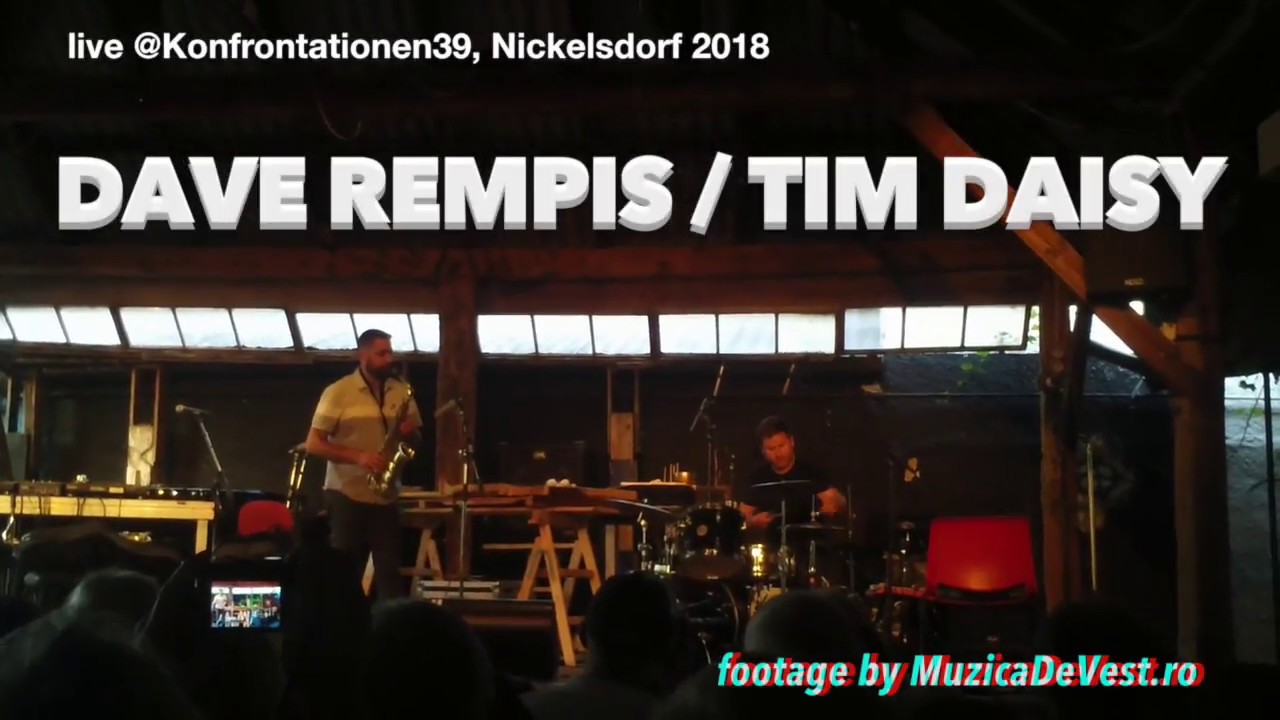 Dave Rempis / Tim Daisy live @Konfrontationn39 / Nickelsdorf2018