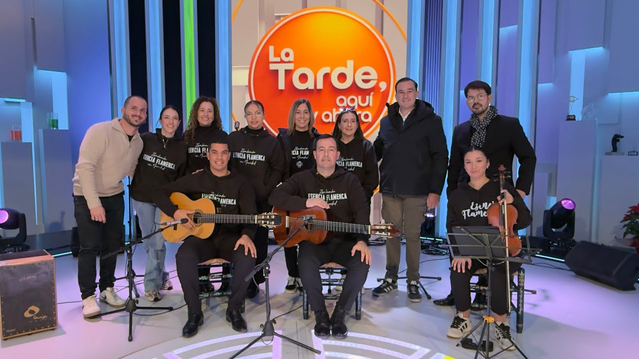 Terminamos el año 2025 de la mejor forma visitando el programa La Tarde aquí y ahora de Canal Sur 