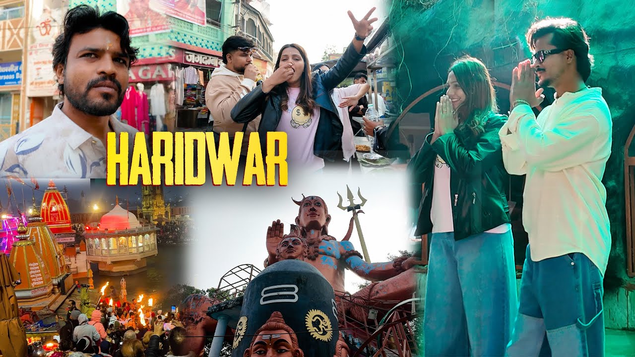 Haridwar Aagye Or Attend Ki Ganga Aarti || Sunny Bhavsar