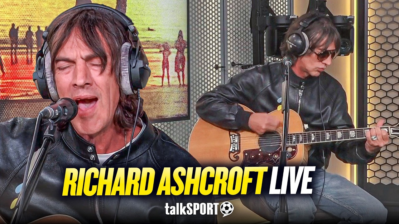 Richard Ashcroft performs LIVE on talkSPORT Drive