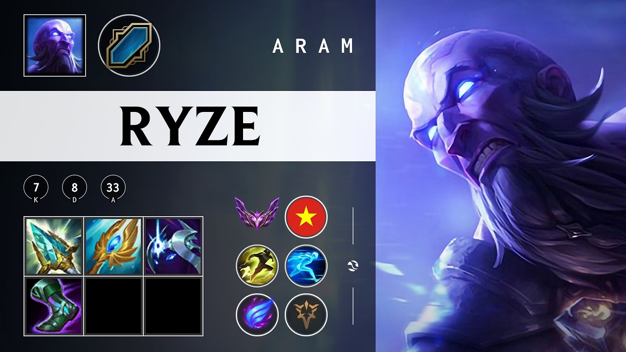 Ryze ARAM - VN Master Patch 26.04