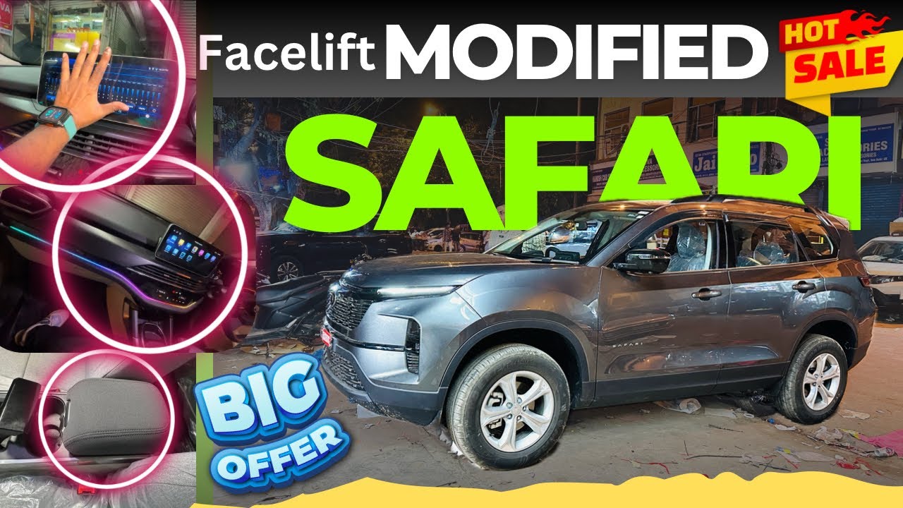 TATA SAFARI FACELIFT 2025 BASE TO TOP MODIFIED WITH PRICE ✅ Tata Cars Expert ✅ Only Tata Genuine ✅
