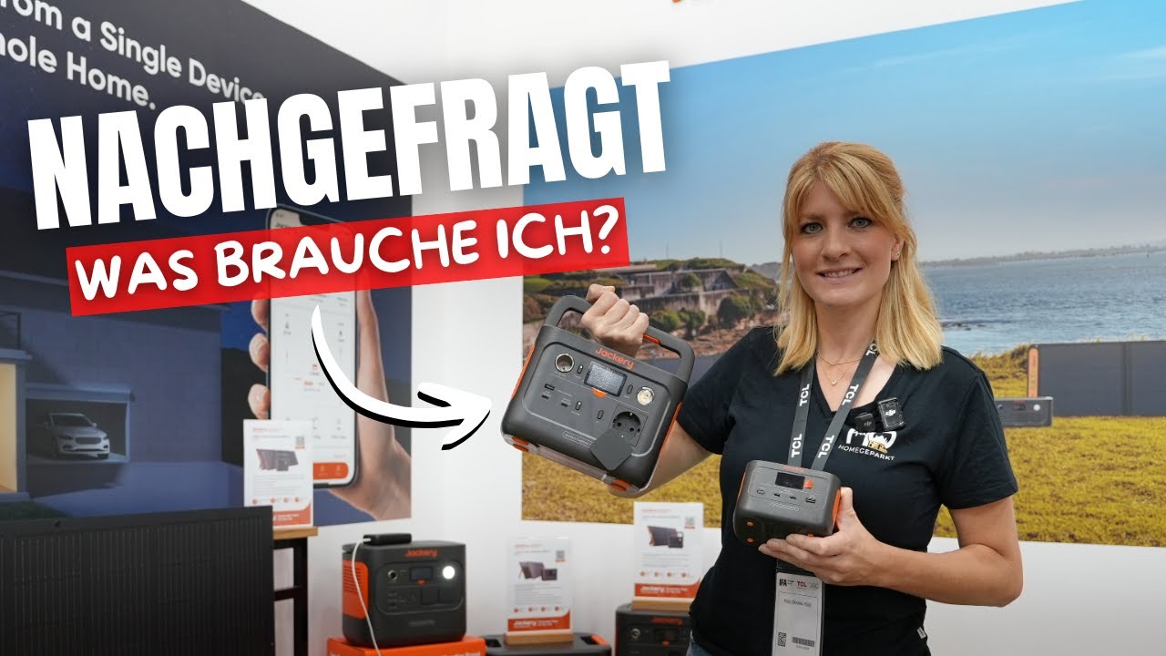 Welche braucht man WIRKLICH? 🤔 Die Sache mit den Powerstations 🔋Jackery IFA 2025