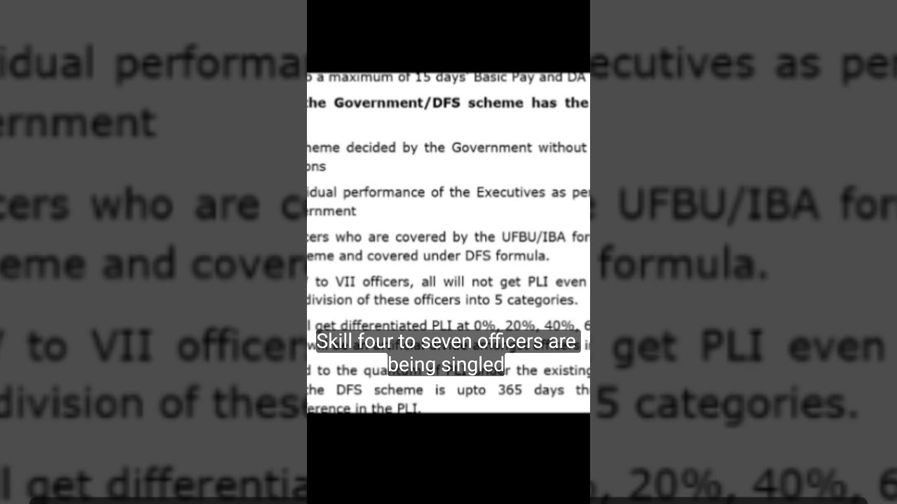 UFBU ACTION PLAN - AGAINST PLI LOSS & STRIKE
