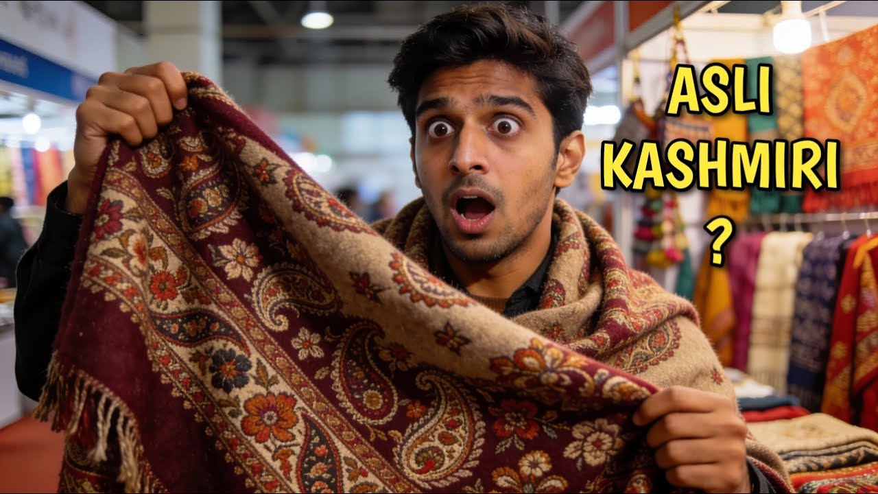 Asli Kashmiri Shawl 😍 | Price, Quality & Truth | Jamshedpur Vlog