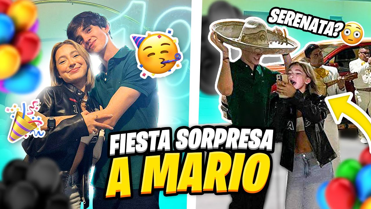 DAFNNE LE HACE UNA FIESTA SOPRESA A MARIO ¿le lleva mariachi? Hermanas JM