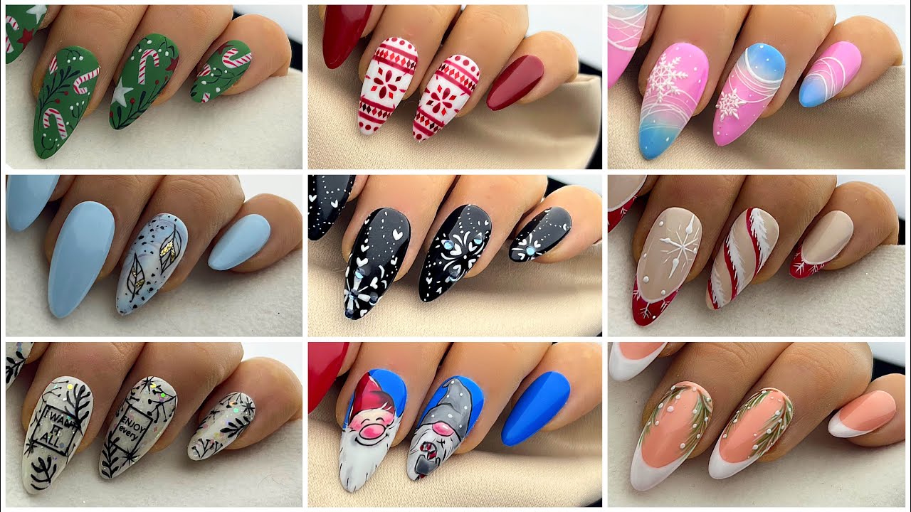 New Christmas Nail Designs 2025 ❄️✨ | Festive Winter Nail Inspiration