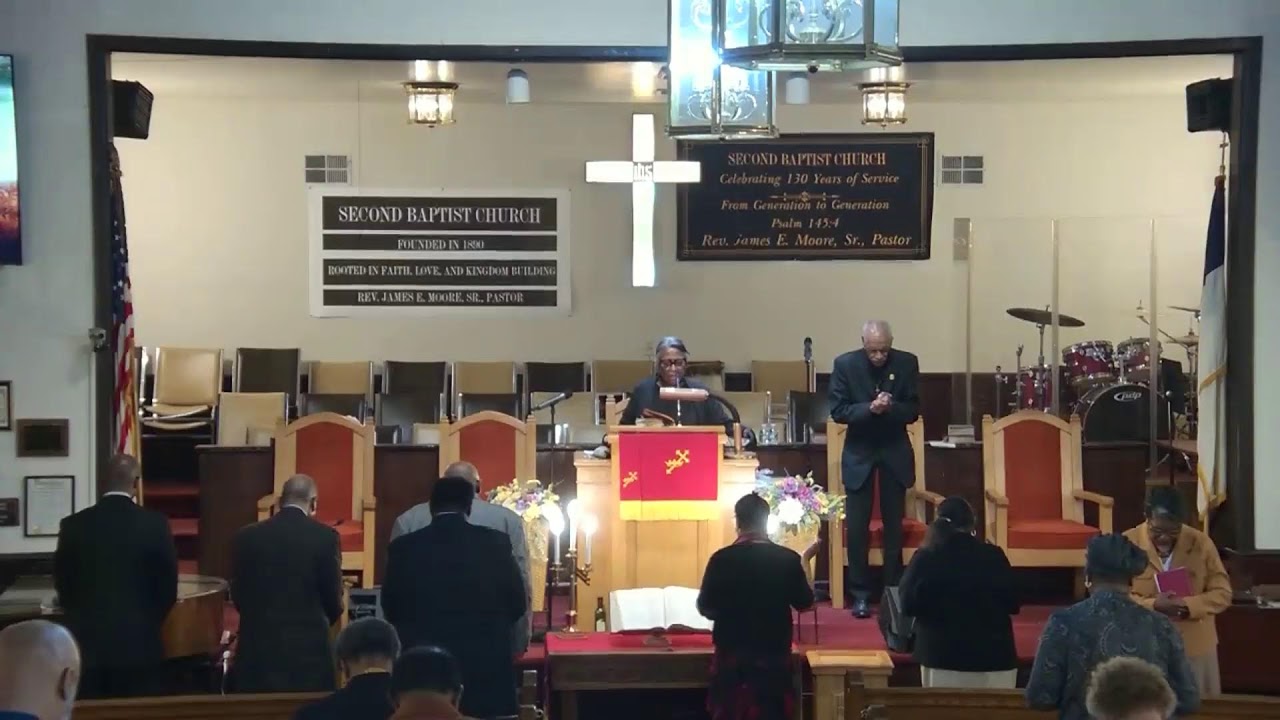 Second Baptist Church 11AM Worship Service