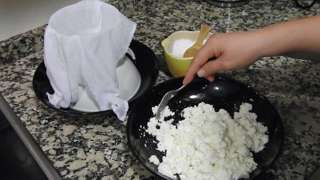Como hacer REQUESÓN  en CASA con LECHE de SUPERMERCADO en solo 3 pasos