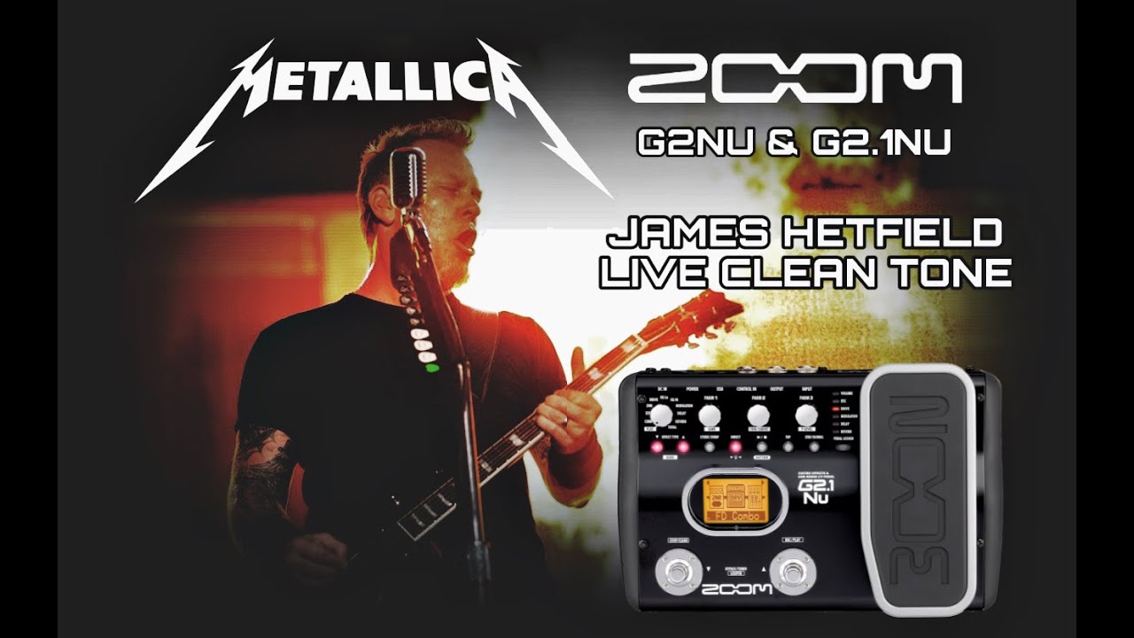 Metallica - James Hetfield Live Clean Tone ZOOM G2.1NU