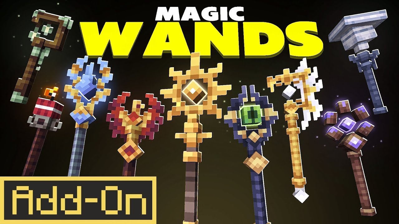 Magic Wands Дополнение | Майнкрафт Рынок | Демонстрация