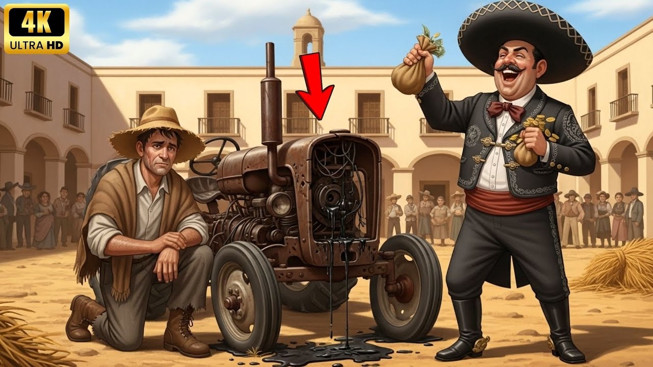 El Patrón Rico Le Vendió Un Tractor Viejo Y Destrozado, Pero Con Él Se Volvió El Más Rico Del Lugar