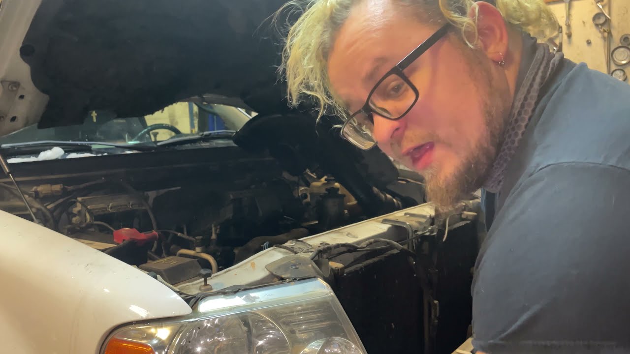 F150 major oil leak replace front crank seal