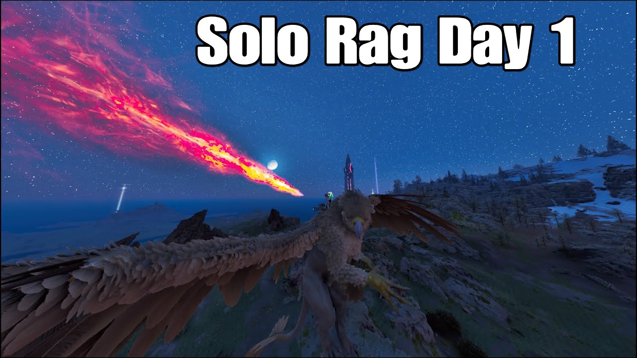 Starting on Rag as a Solo!|Ark Survival Ascended|PS5|The Hitmen|PvP