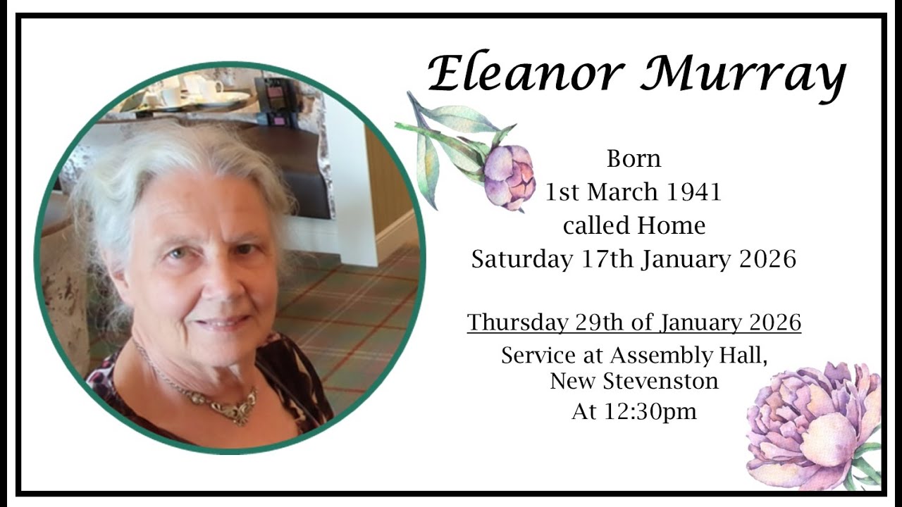 Eleanor Murray Funeral - Service....