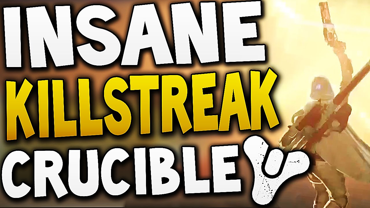 Destiny - INSANE 15+ CRUCIBLE KILLSTREAK ! (Epic Destiny Plays)
