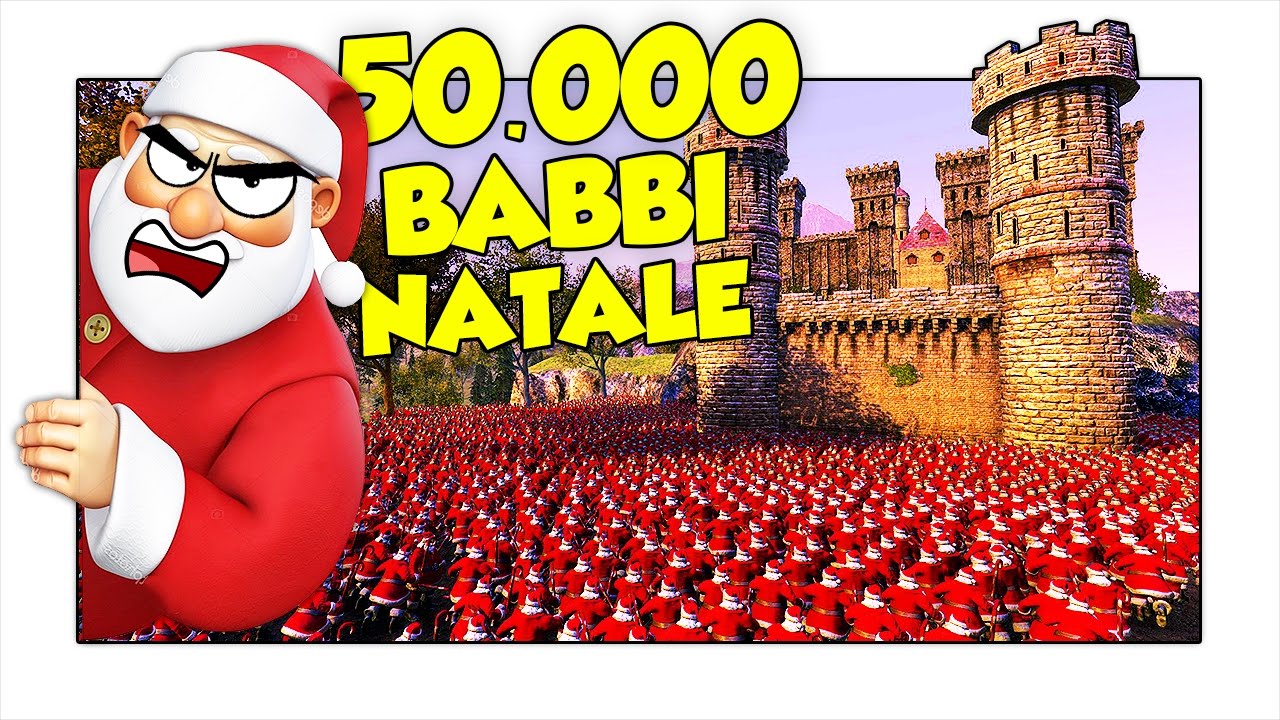 50.000 BABBI NATALE INVADONO LA SCUOLA DI MAGIA! - Ultimate Epic Battle Simulator ITA (UEBS)