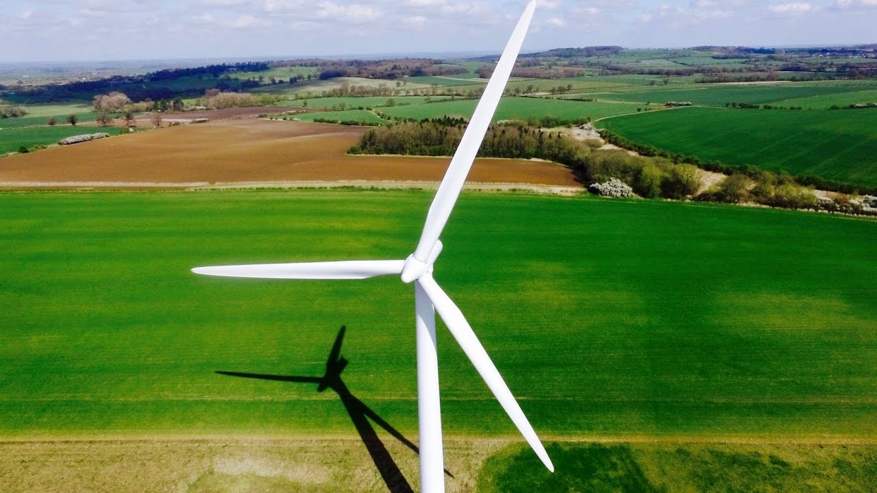 Wind Turbines (Drone Footage)