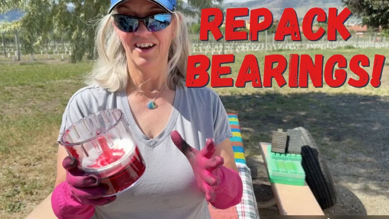 How to Repack Trailer Wheel Bearings