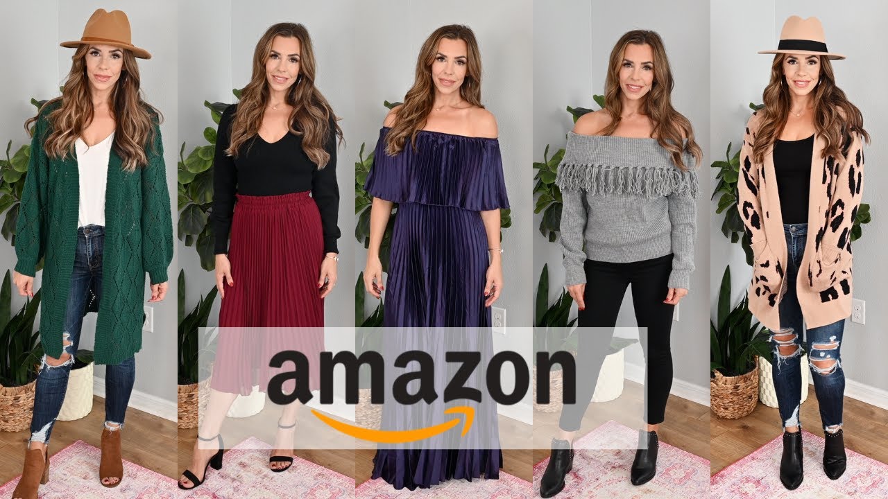 AMAZON FALL TRY ON HAUL 2019 | Fall & Holiday Outfit Ideas
