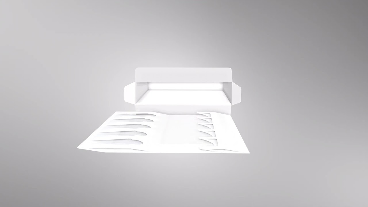 KOCH | Folding Box - packaging solution in the field of medical products: ampoules
