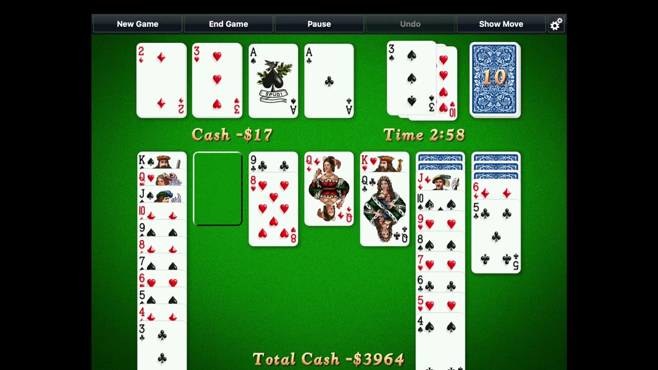 Solitaire City (Mac Version) - Klondike Solitaire Longplay - Rule: 6