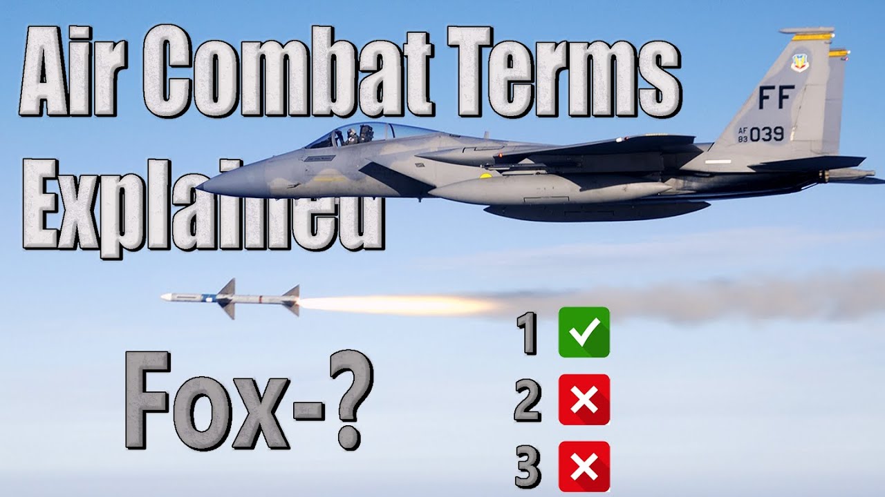 FOX, BRA & Air Combat Terminology | Koala Explains: Missile Types & Brevity Codes