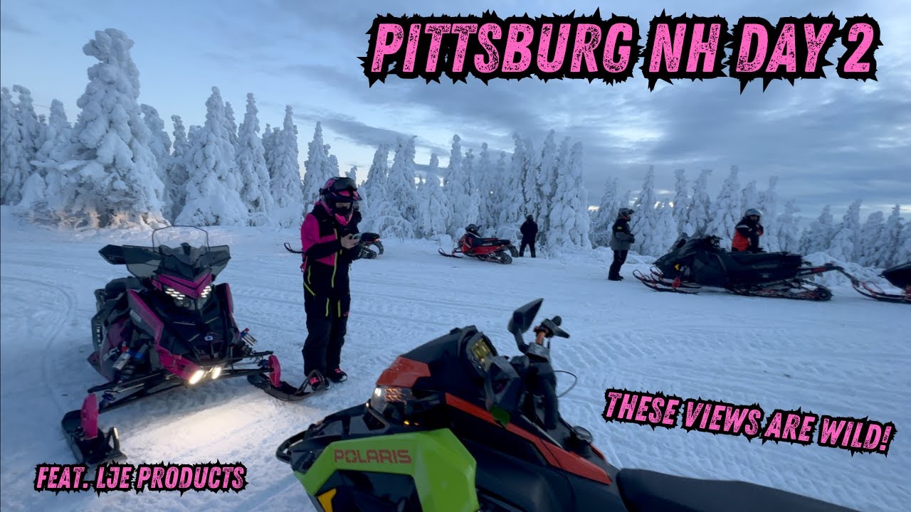 Riding Pittsburg NH Day 2...Crazy views! I ride a Titan S4, Night riding & the Back Lake Shootout!