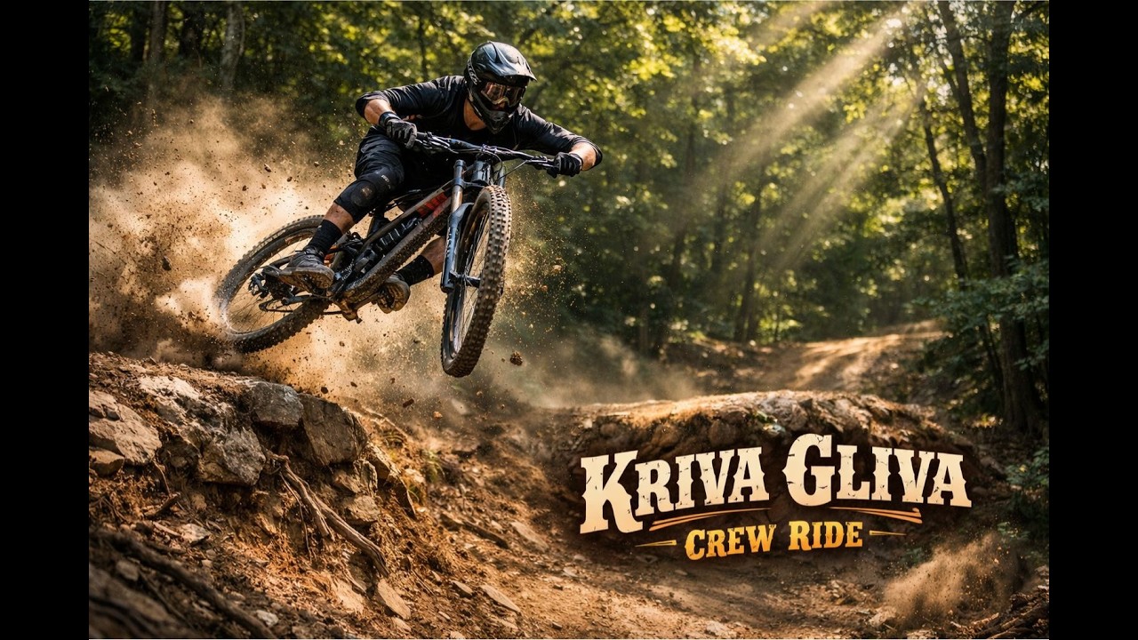 Kriva Gliva Crew Ride — Fast Laps with the Boys