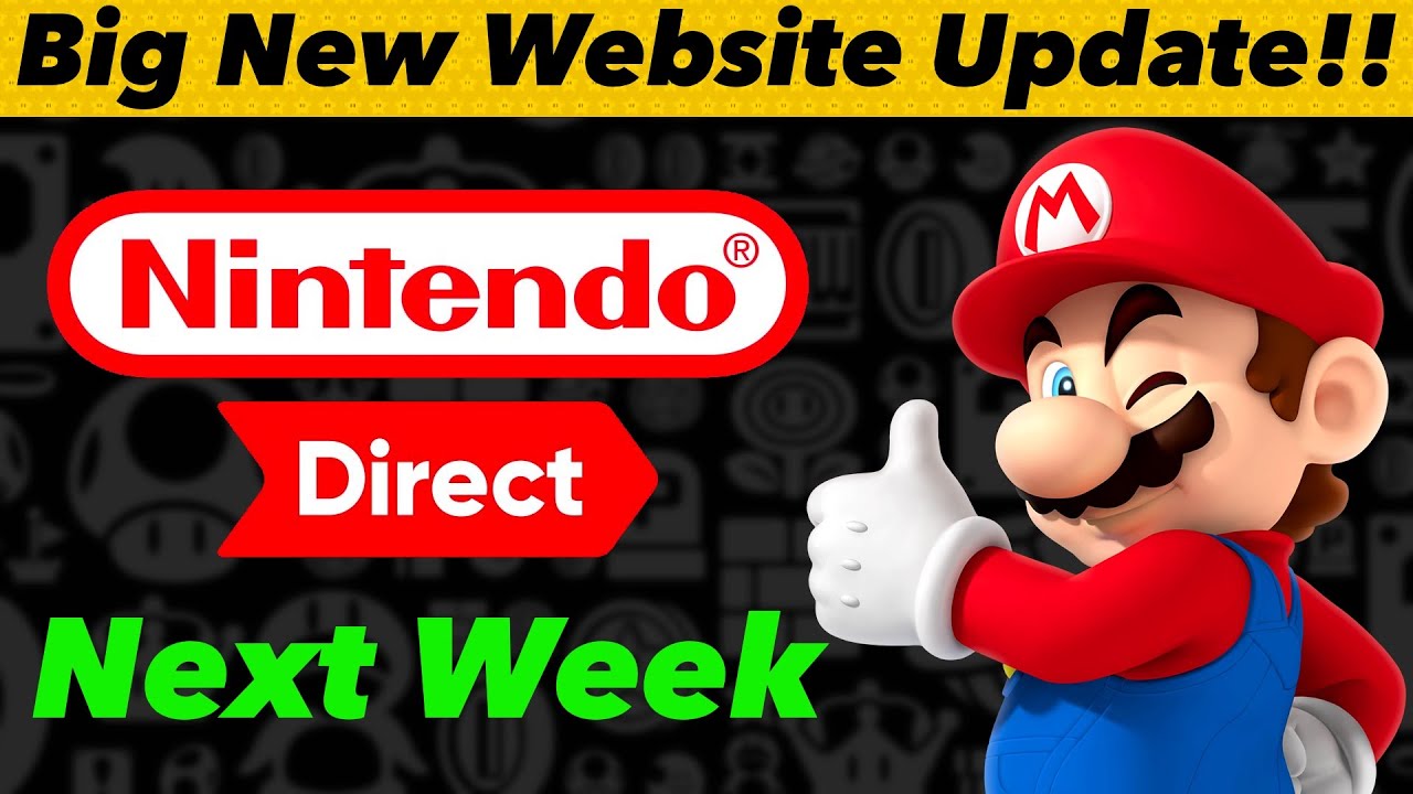 Nintendo&rsquo;s Official Website TEASES New Direct For NEXT WEEK