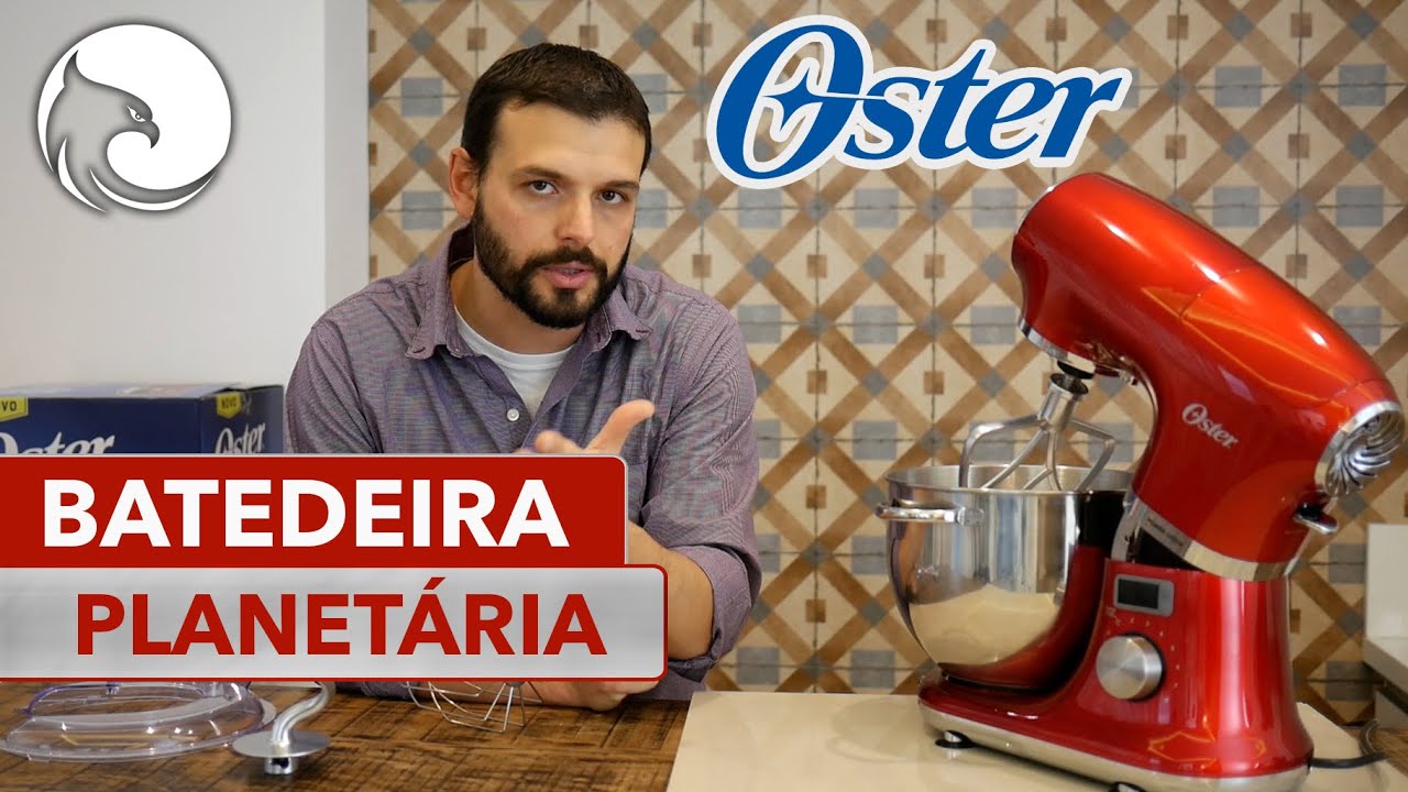 AVALIA&Ccedil;&Atilde;O Batedeira Planet&aacute;ria Oster com TIMER Digital OBAT911 | Harpyja