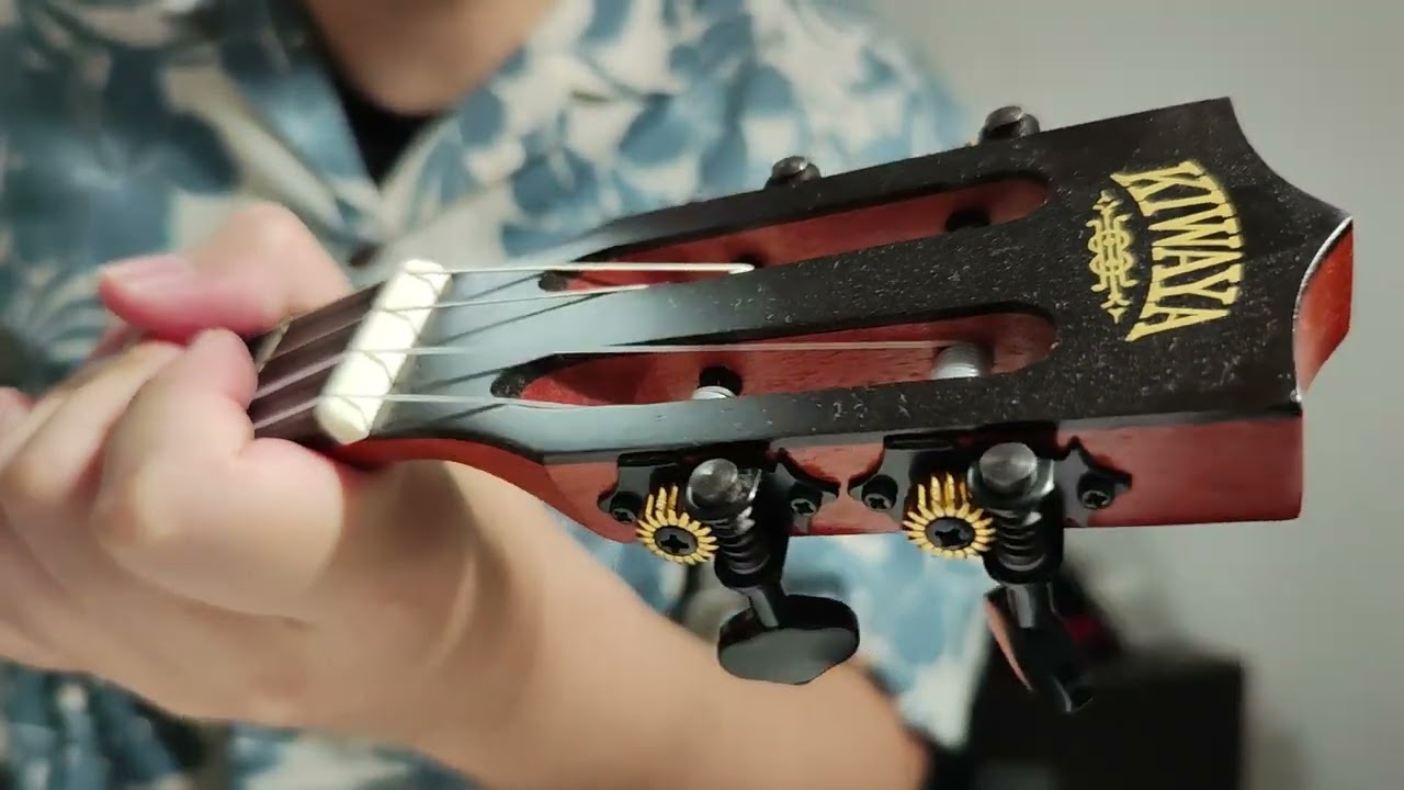 この音、癒される。KIWAYA KBU-1 バリトンウクレレ紹介