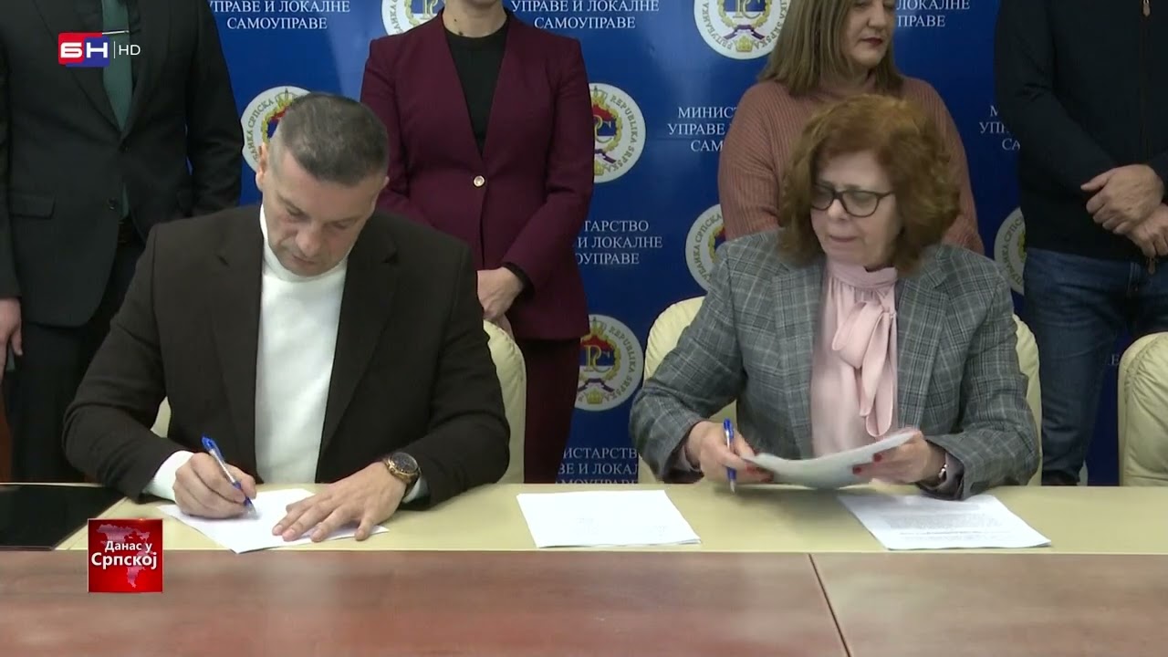 Banjaluka: Potpisivanje Posebnog kolektivnog ugovora za zaposlene u oblasti lokalne samouprave RS
