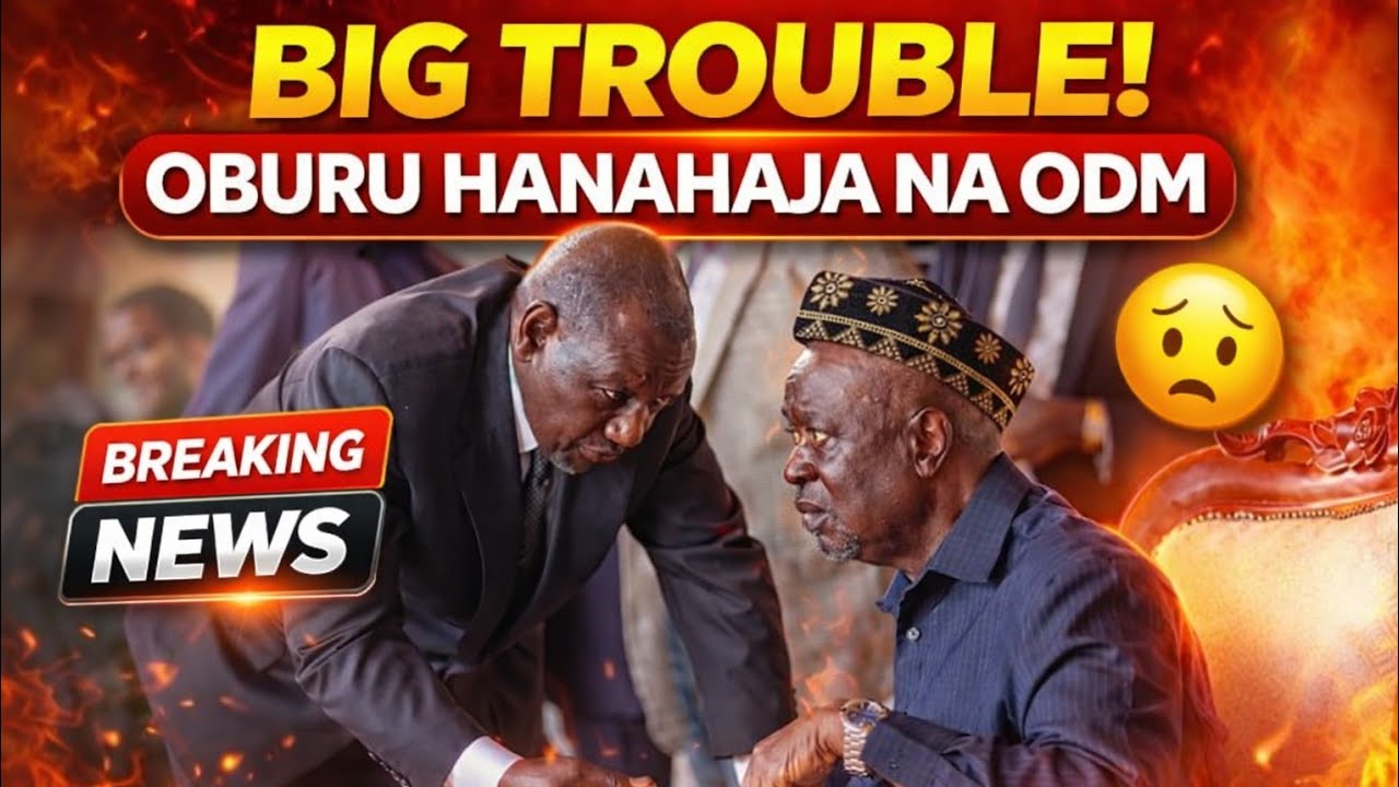 🔥OBURU HANA HAJA NA ODM? 👀🔥