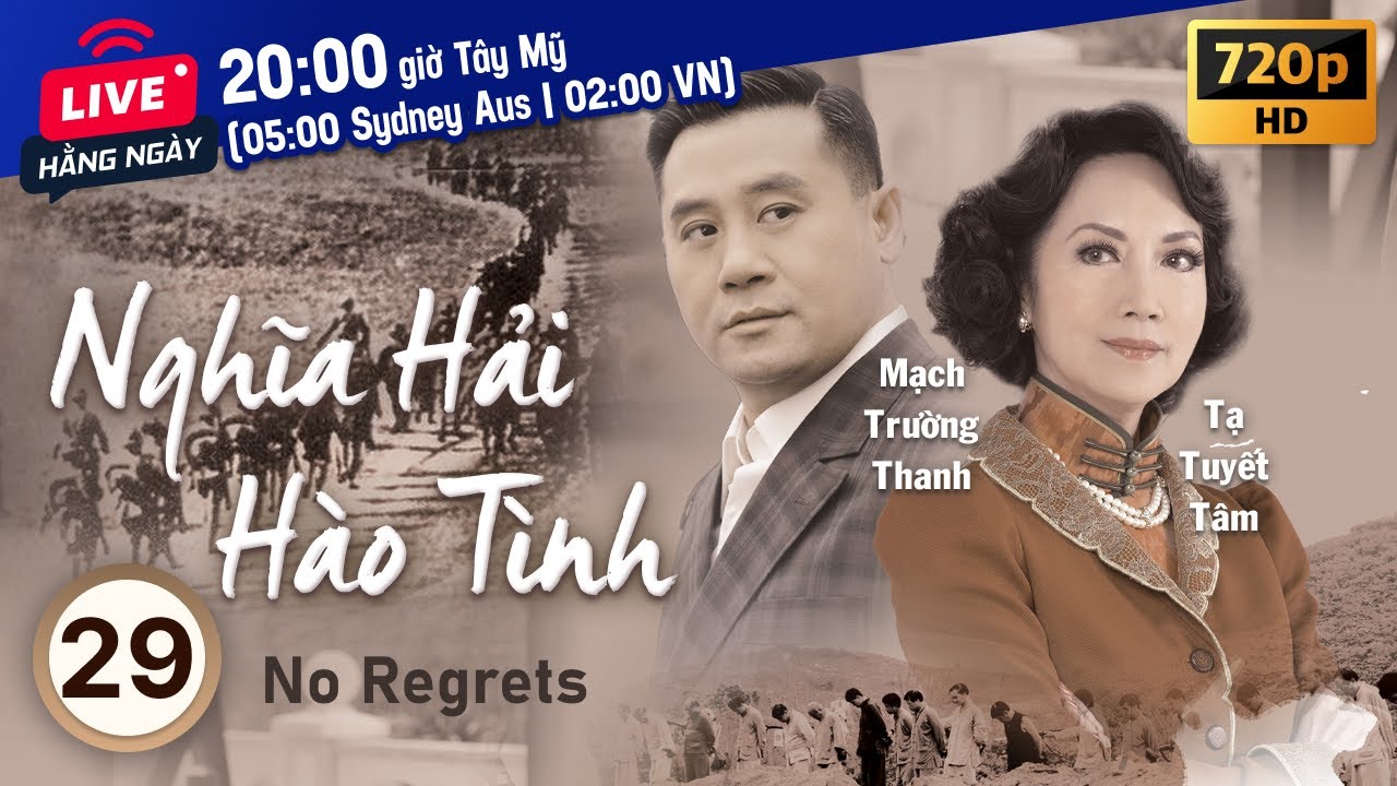 TVB Nghĩa Hải Hào Tình tập 29/32 | tiếng Việt | Lê Diệu Tường, Đặng Tụy Văn | TVB 2010