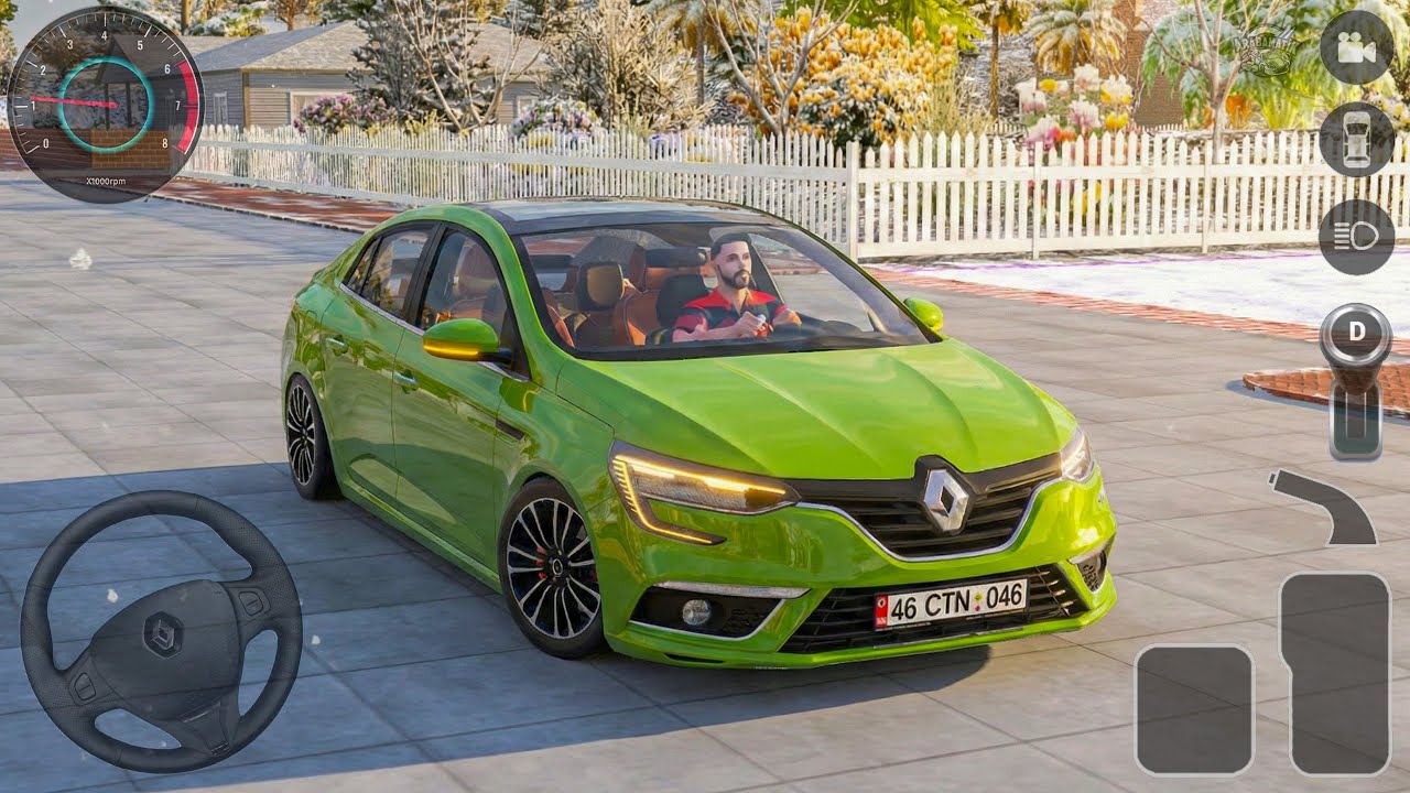 Modifiyeli Renault Megane 4 Araba Sürüş Oyunu - New Etiket Online Multiplayer #11 - Android GamePlay