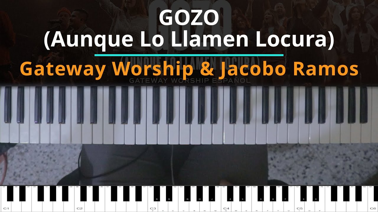 #TUTORIAL Gozo (Aunque Lo Llamen Locura) - Gateway Worship Ft. Jacobo Ramos |Kevin Sánchez Music|