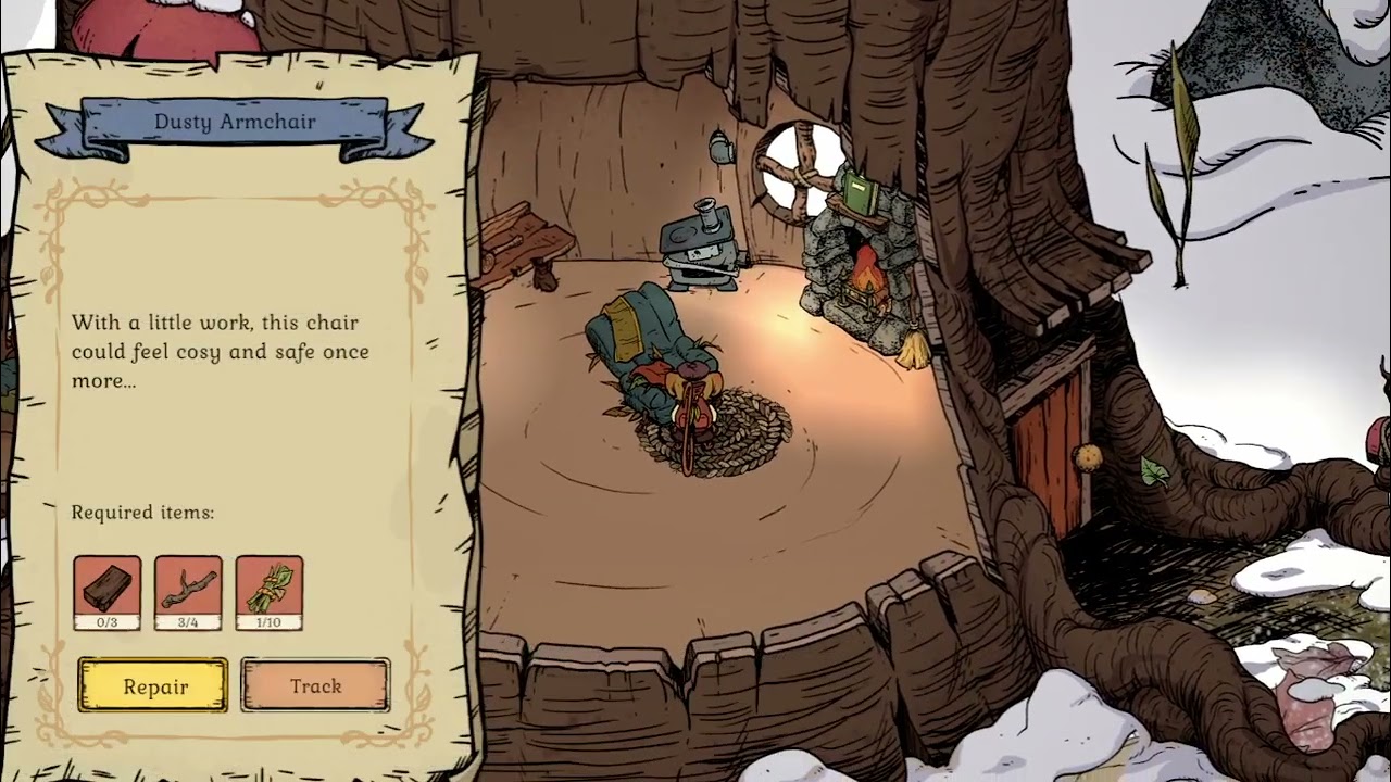 Winter Burrow [cozy isometric winter survival game]