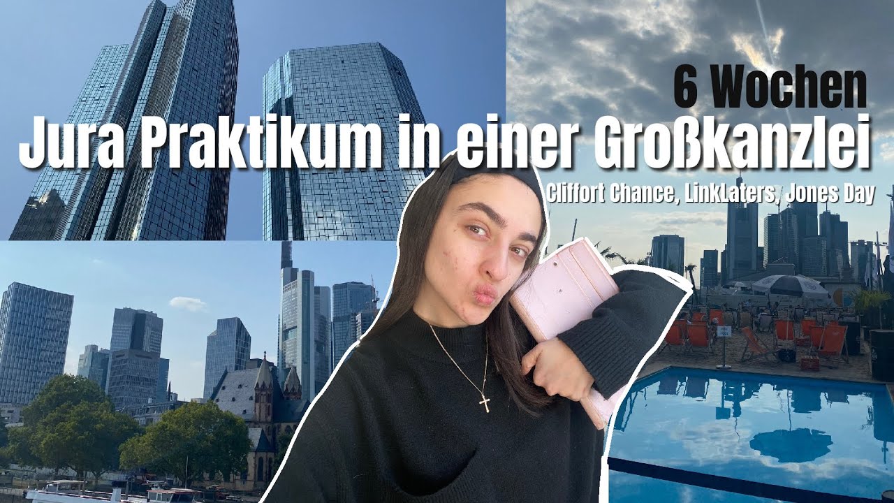 Großkanzlei +weitere Praktikumsideen: Semesterferien Day in My Life - Frankfurt Vlog