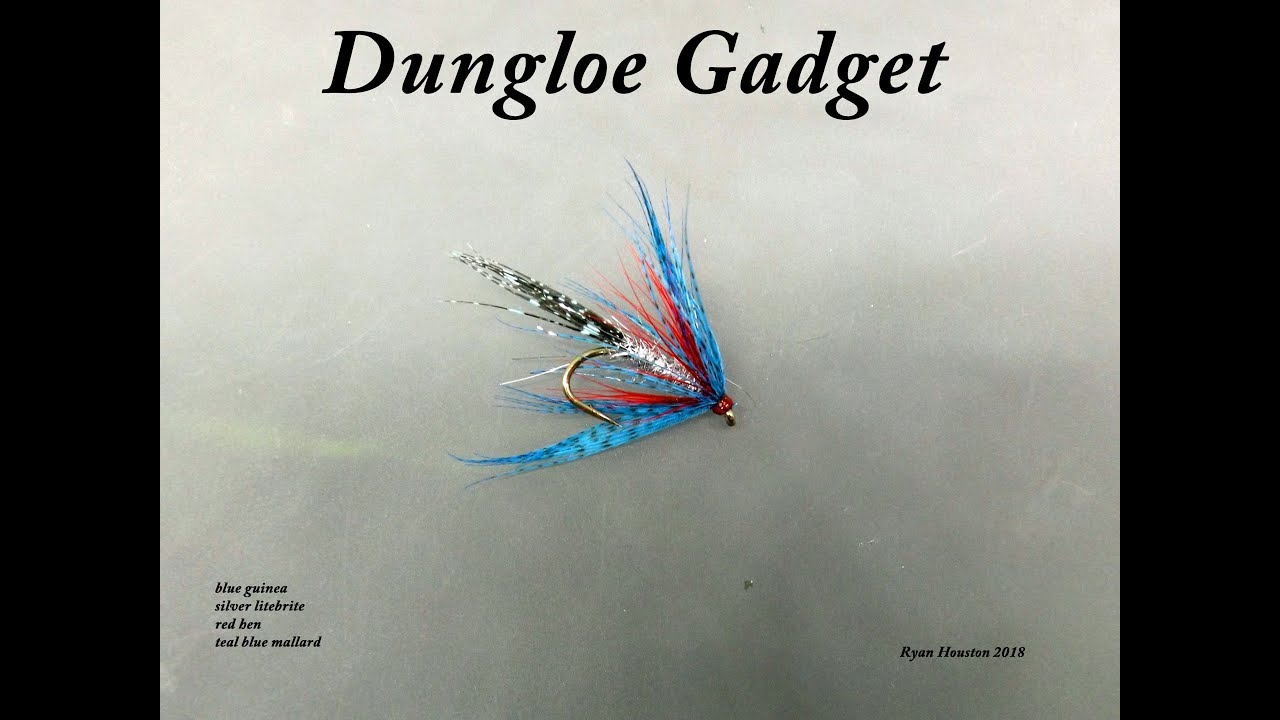 TYING THE DUNGLOE GADGET SEATROUT FLY WITH RYAN HOUSTON 2018