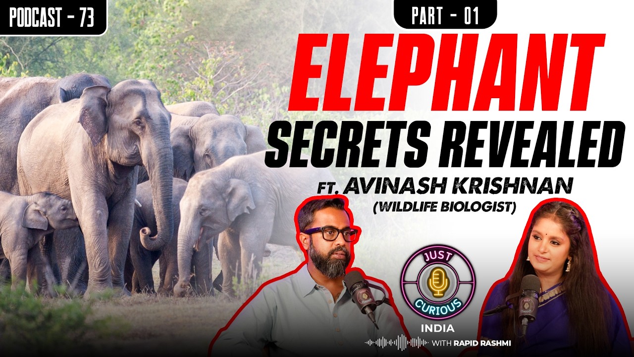 Inside the Mind of Wildlife: How Elephants Think, Survive & Communicate | Avinash Krishnan
